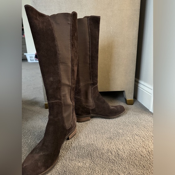 Cole Haan Jodphur Boot Dark Chocolate Suede - Picture 4 of 6